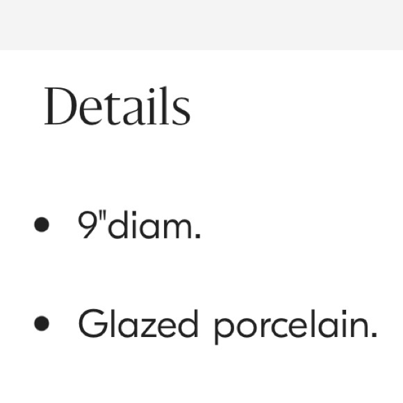 Blue Pink Gold Abstract Brush Strokes Salad Plate 9” - Picture 7 of 7